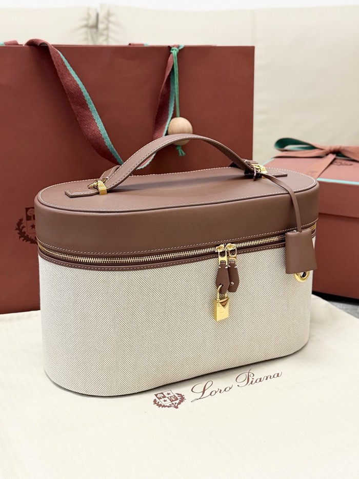 Loro Piana Extra Vanity Case L30 Handbag FZBB225