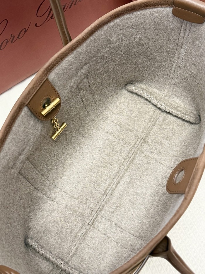 Loro Piana Ghiera Shopper Handbag  Small Size FZBB221