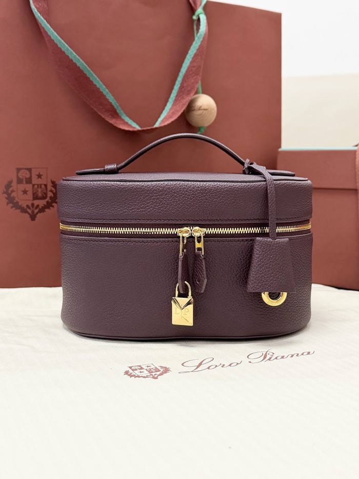 Loro Piana Extra Vanity Case Handbag FZBB224