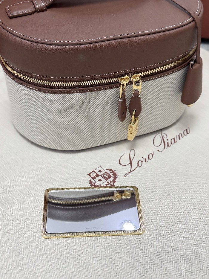 Loro Piana Extra Vanity Case Handbag FZBB224
