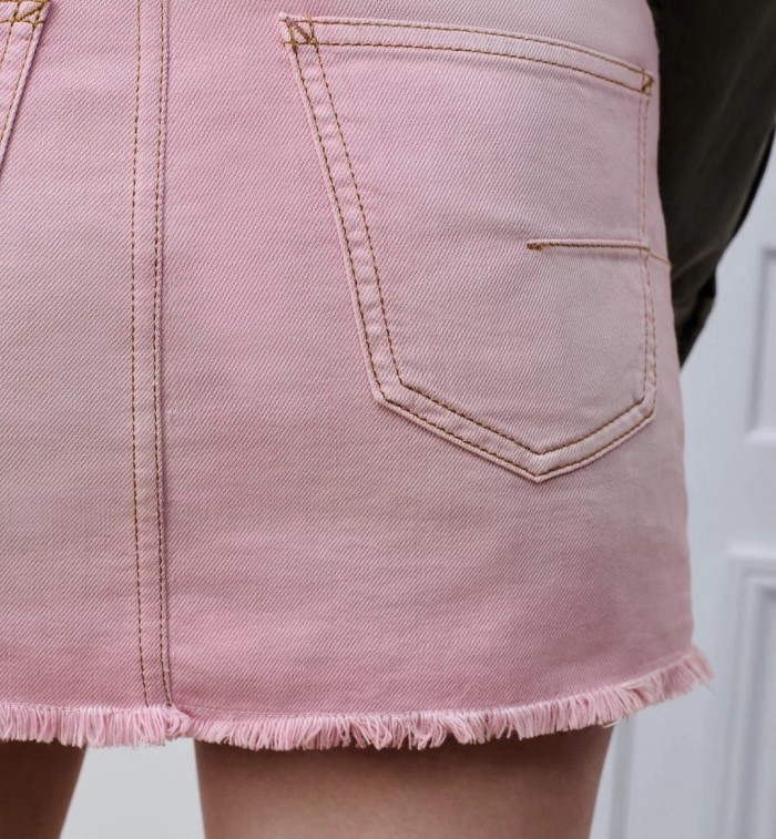 DIOR Pink Denim Dress FZQZ031