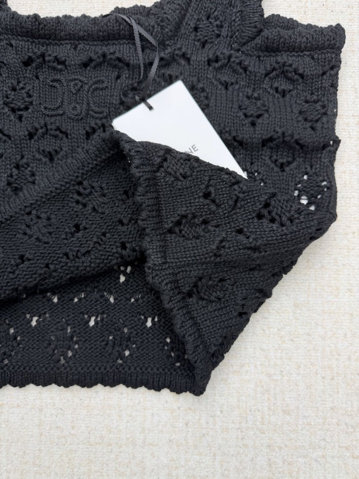 Celine TRIOMPHE Knit Vest Tee FZTX6045