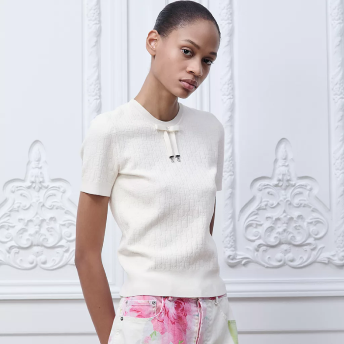 Dior Oblique Knit tee FZTX6043
