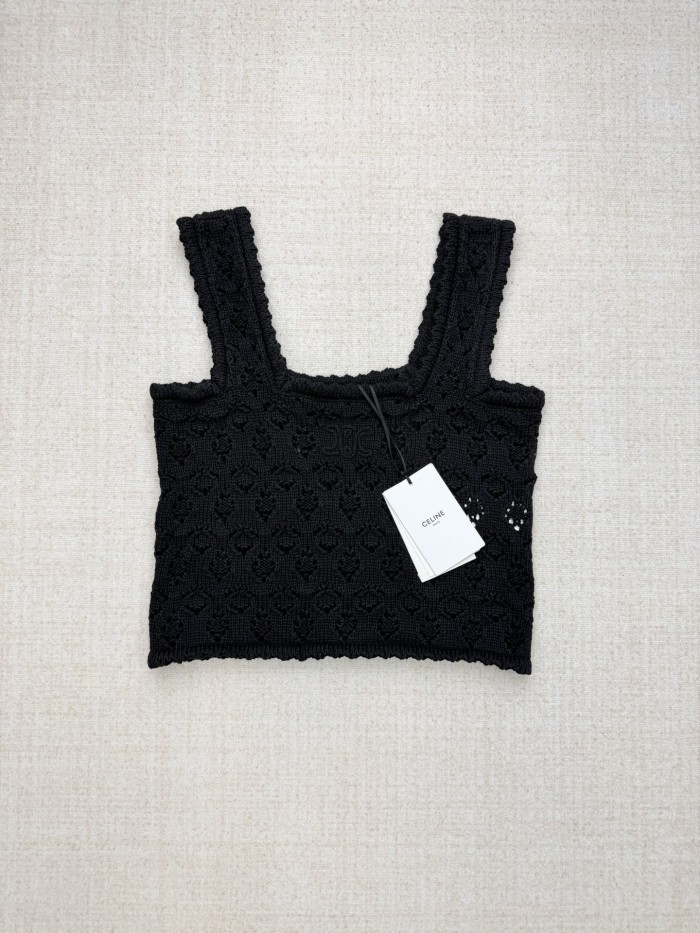 Celine TRIOMPHE Knit Vest Tee FZTX6045