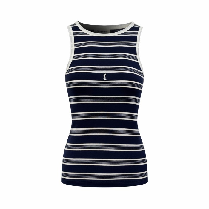 YSL SLP SAINT LAURENT Knit Vest camisole Tee FZTX5863