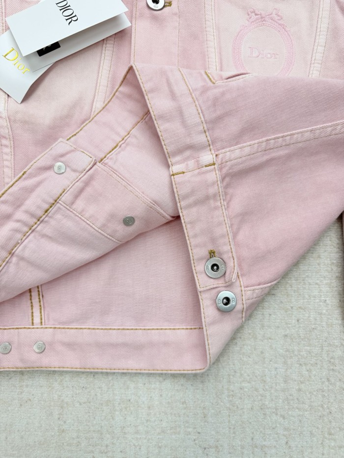 Dior Pink Denim Jacket FZJK2475