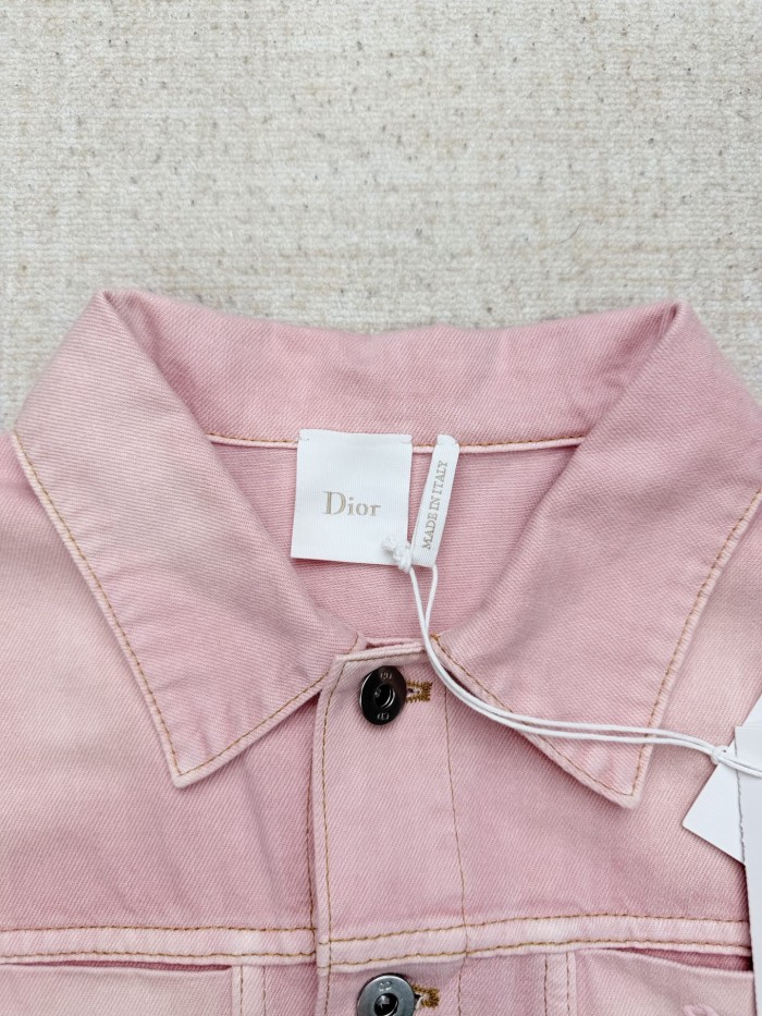 Dior Pink Denim Jacket FZJK2475