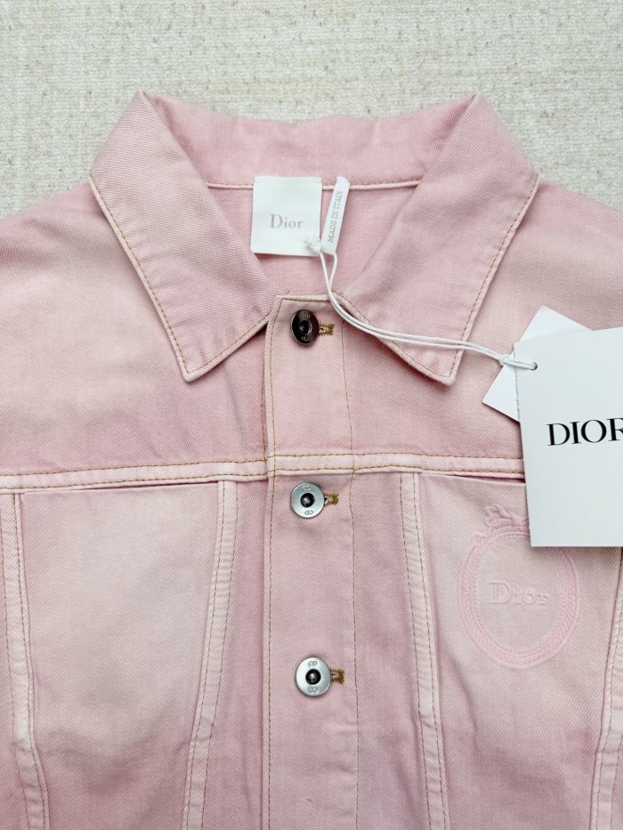 Dior Pink Denim Jacket FZJK2475