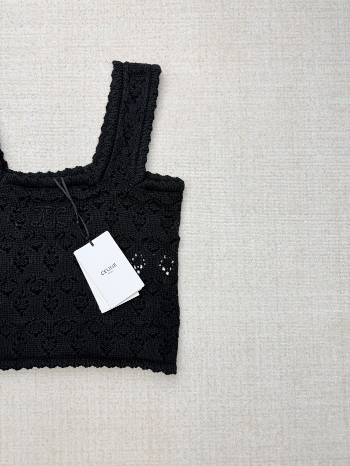 Celine TRIOMPHE Knit Vest Tee FZTX6045
