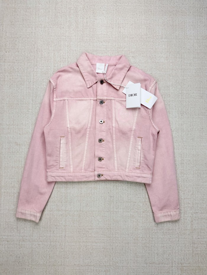 Dior Pink Denim Jacket FZJK2475