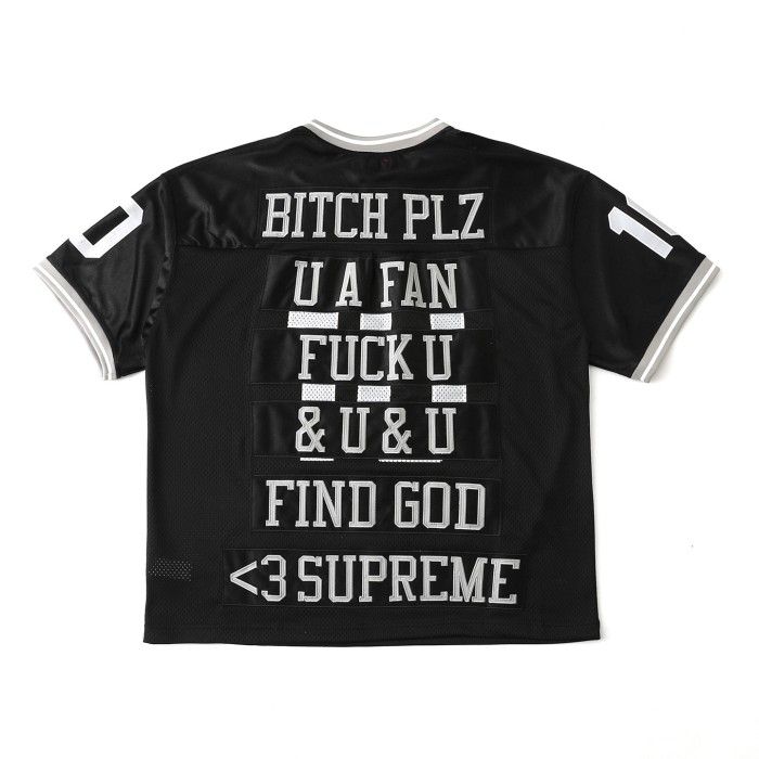 SUPREME SS26 WEEK1 Find God Football JERSEY FZTX5816