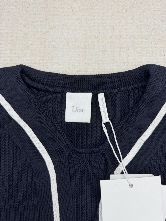 Dior Dioriviera Dior Marinière Knit Dress FZQZ033