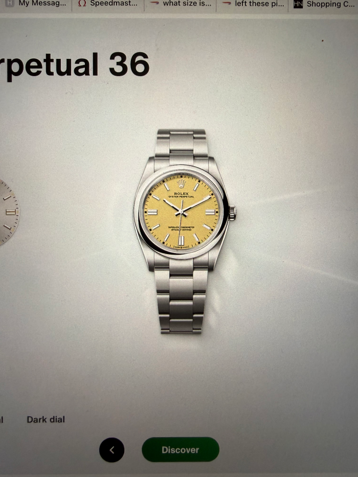 ROLEX OysterPerpetual 36MM Watch FZSB035