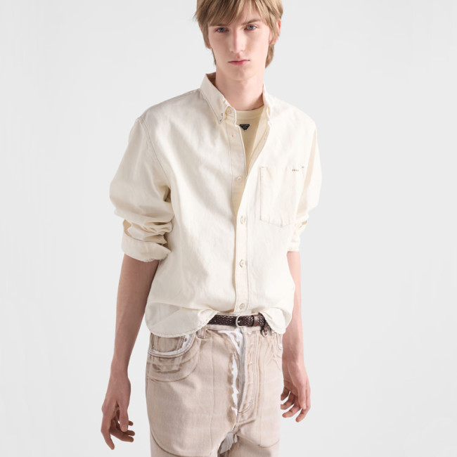 Prada Chambray Shirts FZCS635