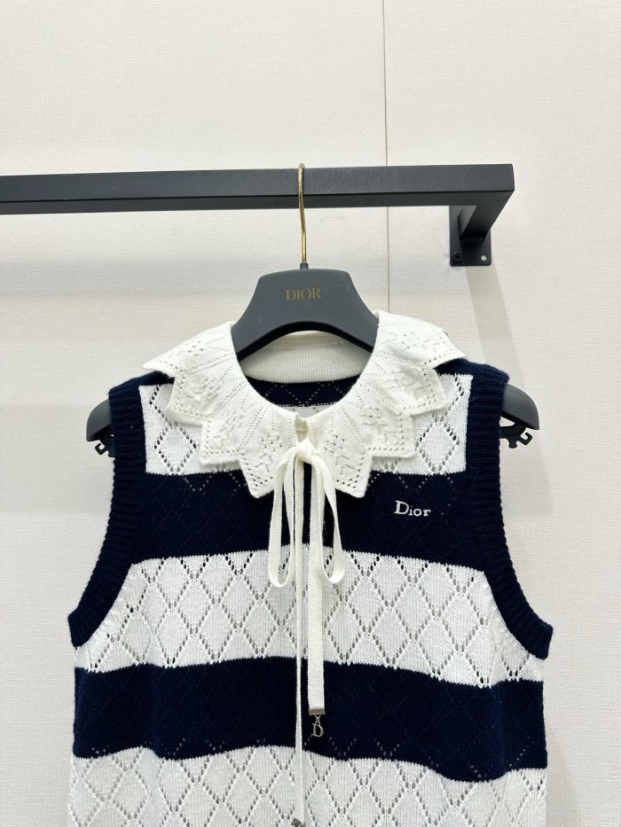 Dior Marinière Knit Sleeveless Tee FZMY841