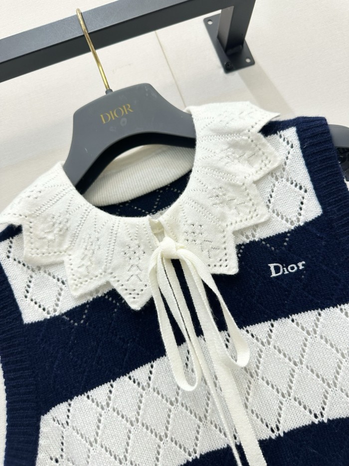Dior Marinière Knit Sleeveless Tee FZMY841