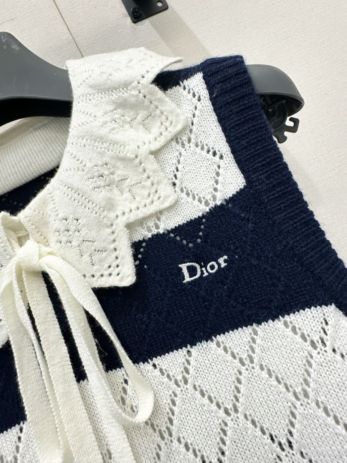 Dior Marinière Knit Sleeveless Tee FZMY841