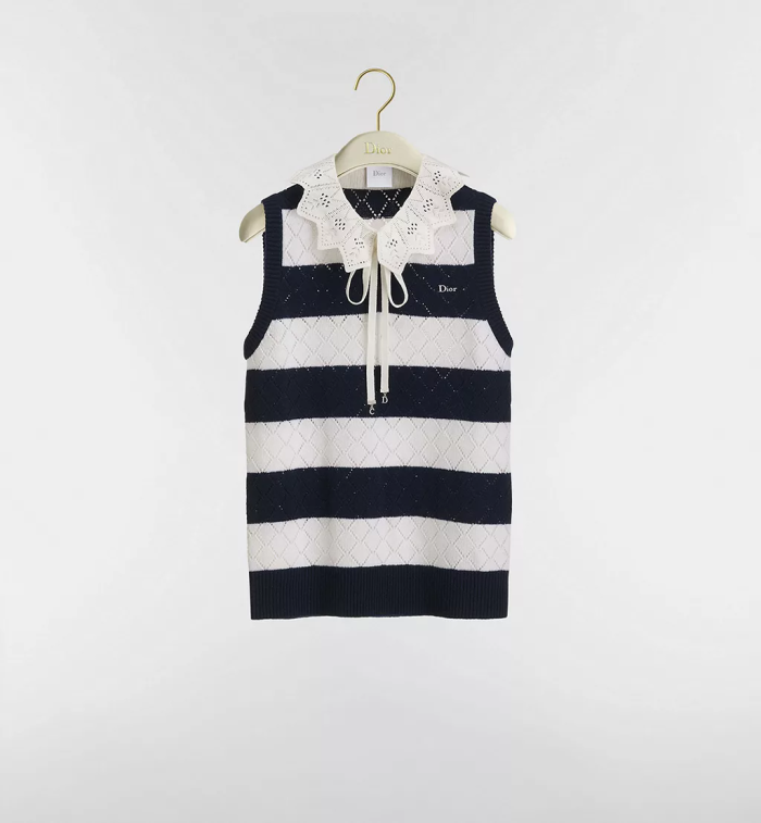 Dior Marinière Knit Sleeveless Tee FZMY841