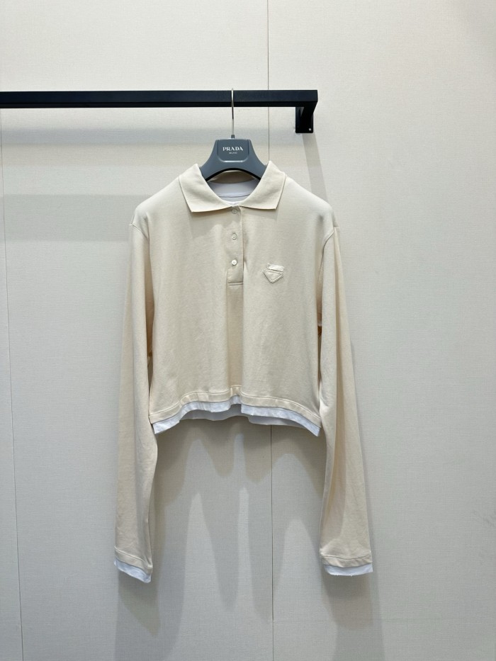 Prada LS Polo Tee FZTX6073