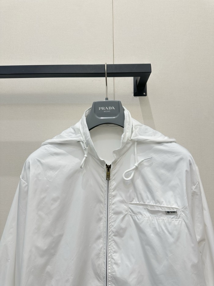 Prada lightweight re-nylon blouson Jacket FZJK2479
