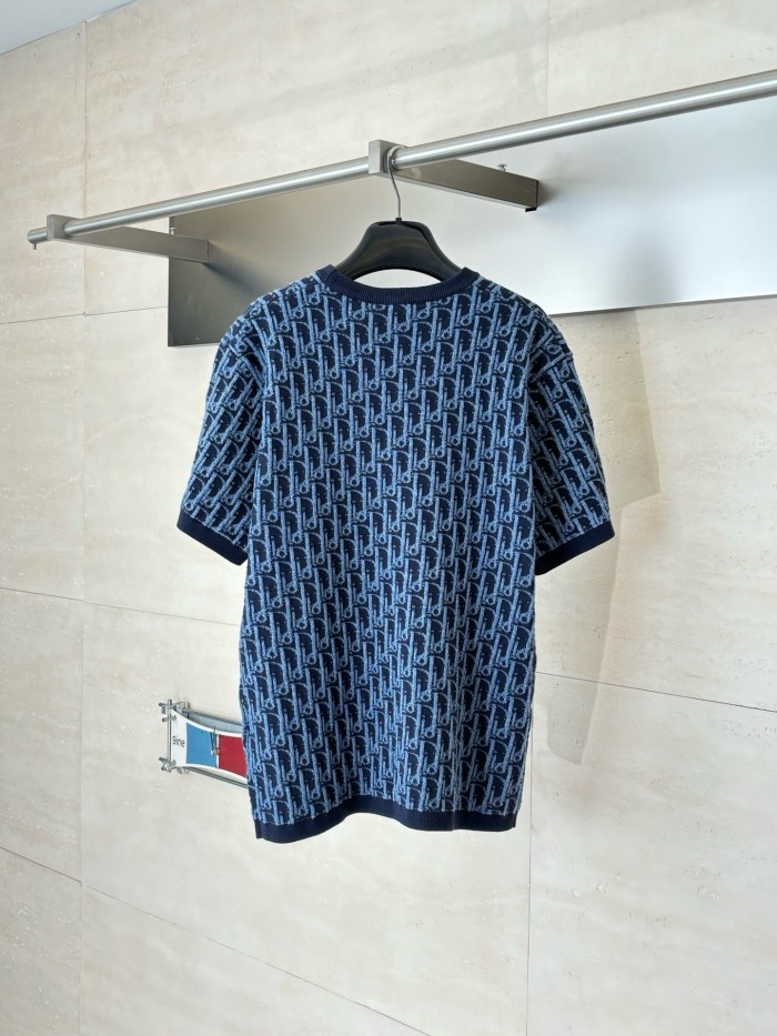Dior Oblique knitted tee FZTX6087