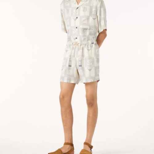 Loro Piana Aperitivo Shirts Shorts Suit FZTZ103