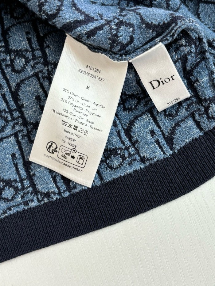 Dior Oblique knitted tee FZTX6087