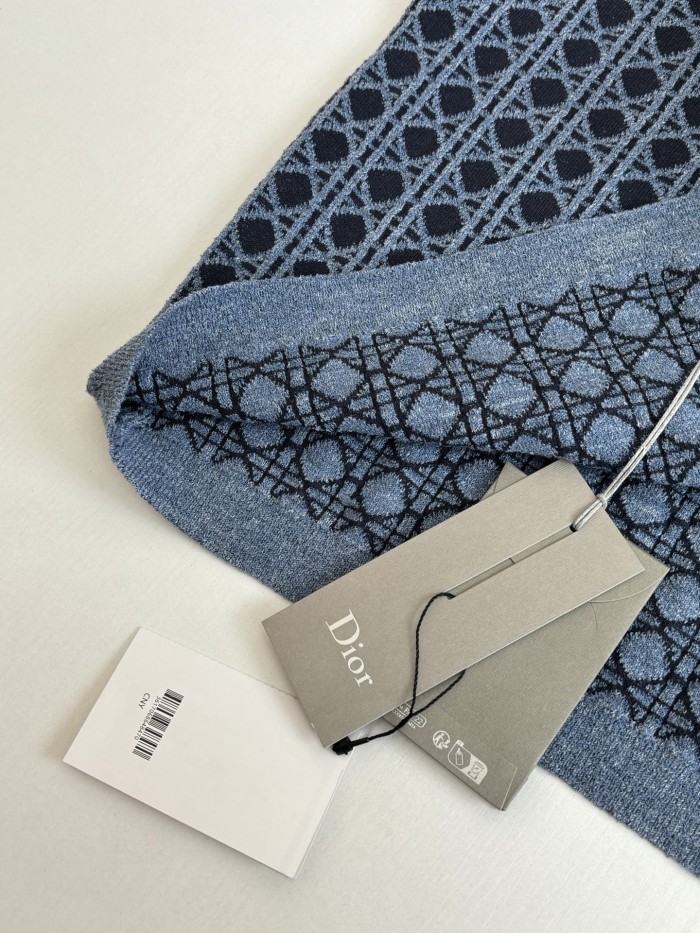Dior Oblique knitted Polo tee FZTX6088