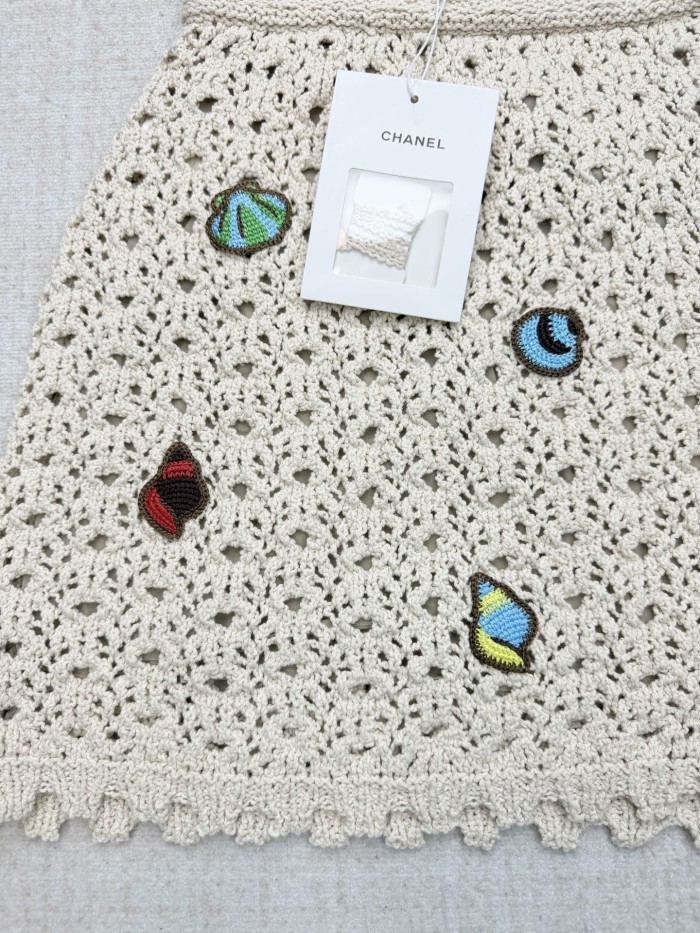 CHANEL COCO BEACH 2026 knit Dress FZTZ104