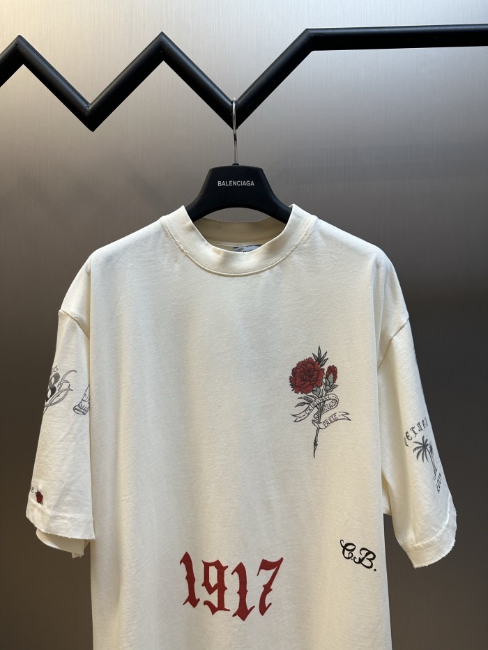 BALENCIAGA TATTOO Tee FZTX6097