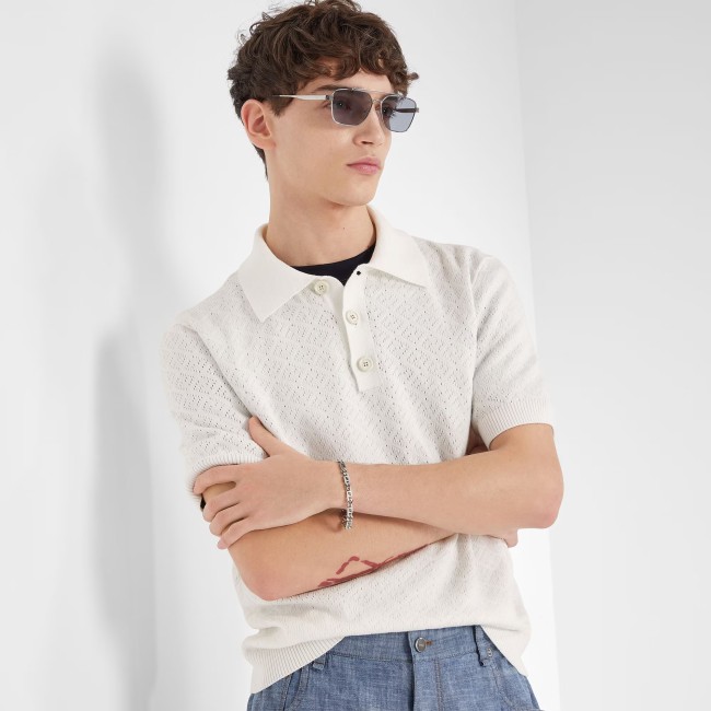 Fendi Knitted Polo Tee FZTX6094