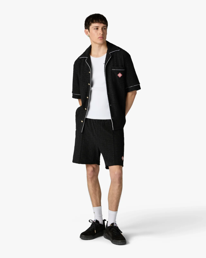 CASABLANCA Monogram Towelling Shorts FZKZ1882