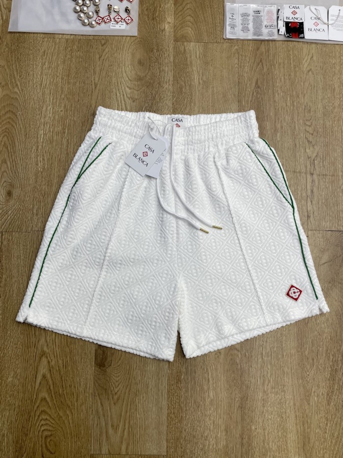 CASABLANCA Monogram Towelling Suit Shirts Shorts FZTZ105
