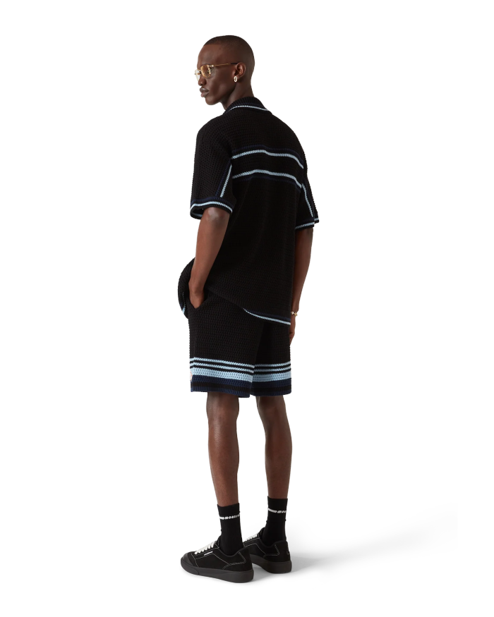CASABLANCA Knitted Suit Shirts Shorts FZTZ092