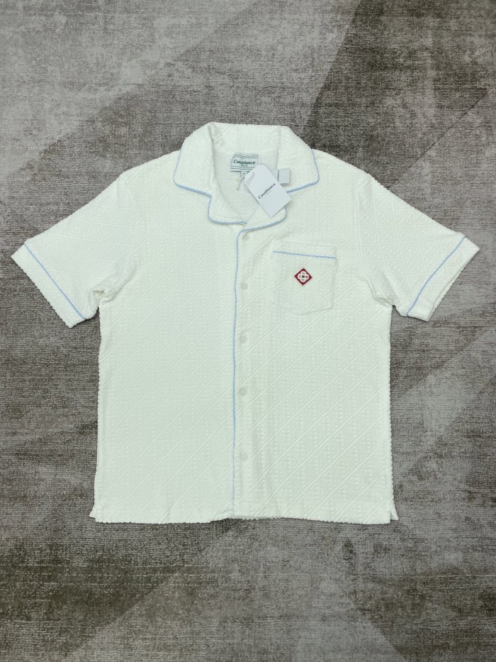 CASABLANCA Monogram Towelling Suit Shirts Shorts FZTZ105