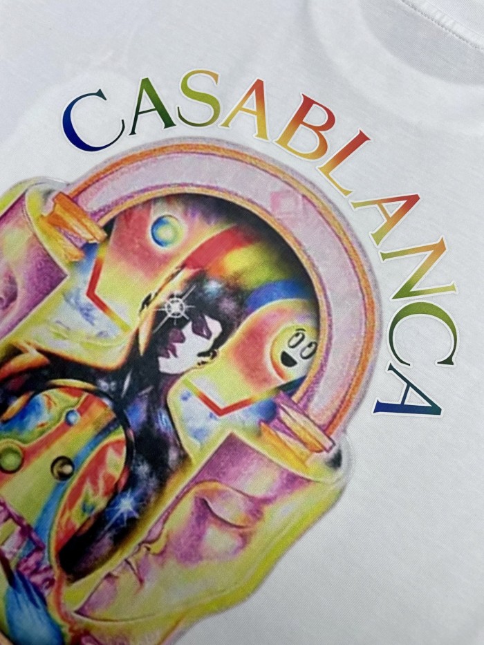 CASABLANCA THE ESSENTIAL EXPERIENCE L'ARCHE LOGO T-shirts FZTX6118