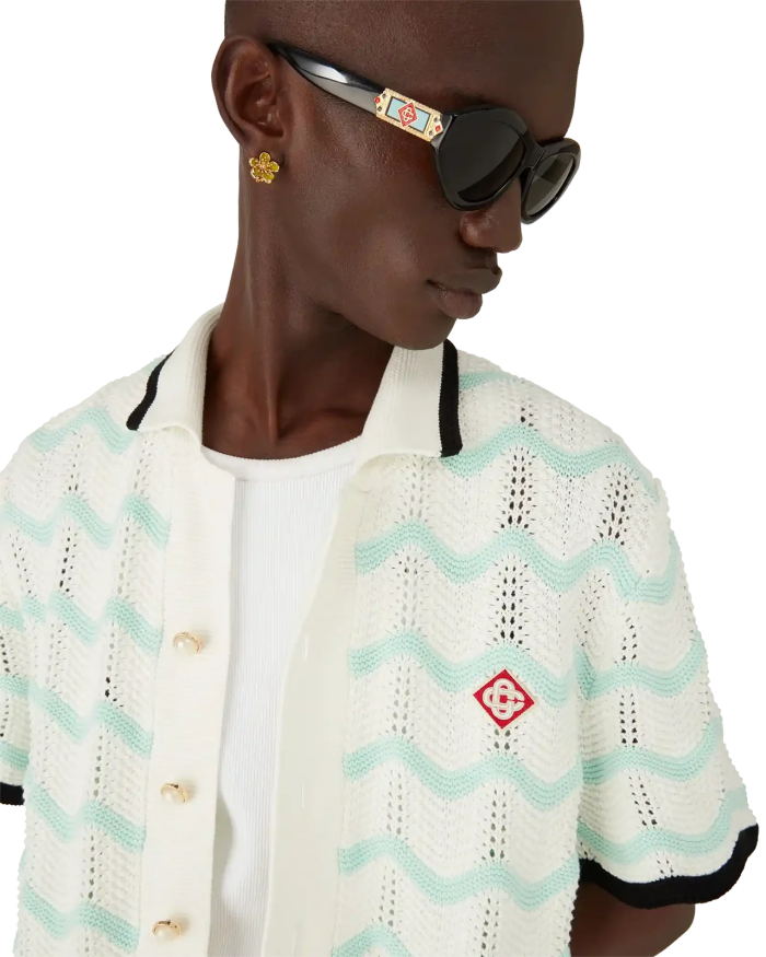 CASABLANCA Knitted Suit Shirts Shorts FZTZ087