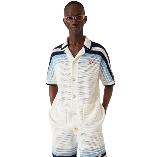 CASABLANCA Knitted Suit Shirts Shorts FZTZ091