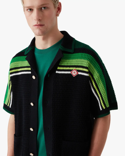 CASABLANCA Knitted Suit Shirts Shorts FZTZ109