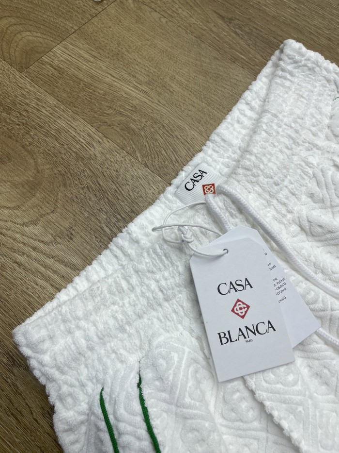 CASABLANCA Monogram Towelling Suit Shirts Shorts FZTZ105