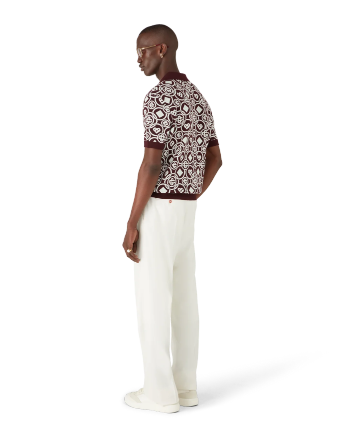 CASABLANCA Knitted Polo T-shirts FZTX5371