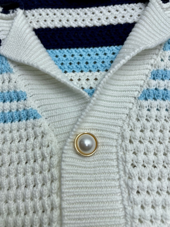 CASABLANCA Knitted Suit Shirts Shorts FZTZ091