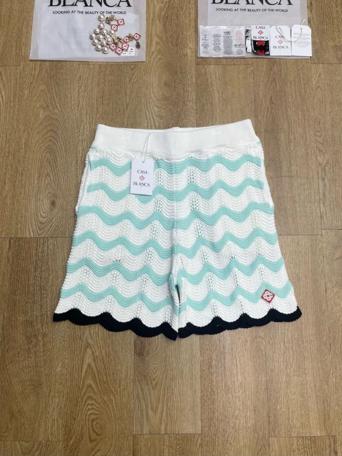 CASABLANCA Knitted Suit Shirts Shorts FZTZ087