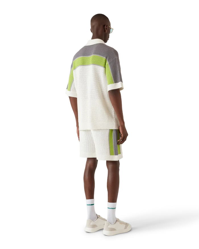 CASABLANCA Knitted Suit Shirts Shorts FZTZ090