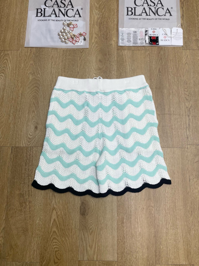 CASABLANCA Knitted Suit Shirts Shorts FZTZ087