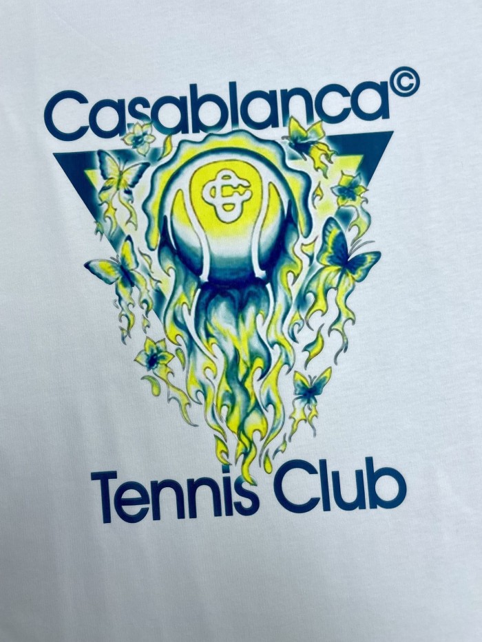 CASABLANCA TENNIS CLUB ICON T-shirts FZTX6113