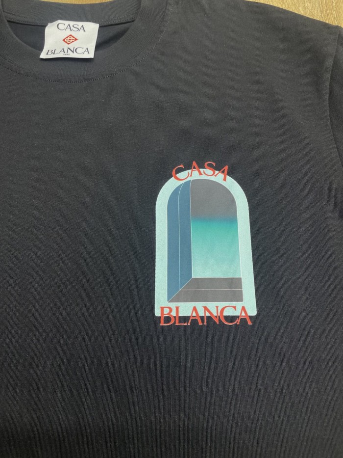 CASABLANCA L'ARCHE Suit Tee Shorts FZTZ113