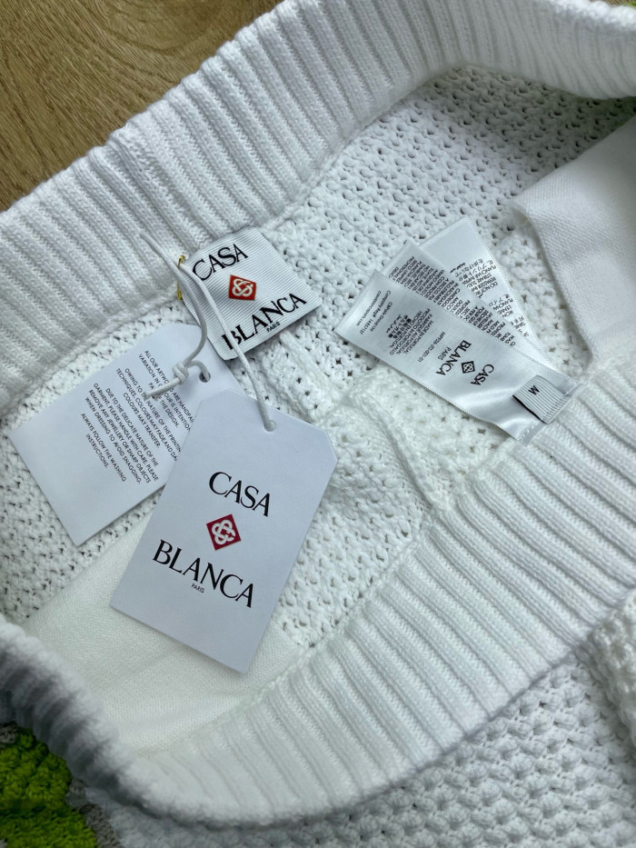 CASABLANCA Knitted Suit Shirts Shorts FZTZ090
