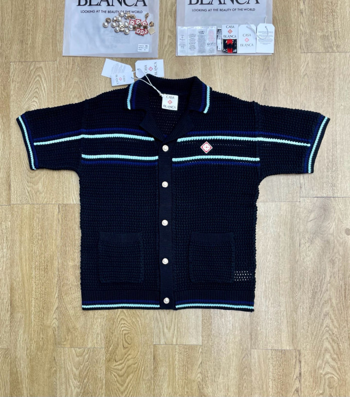 CASABLANCA Knitted Suit Shirts Shorts FZTZ092
