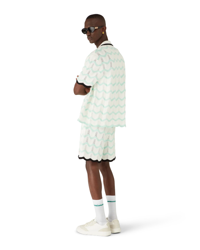 CASABLANCA Knitted Suit Shirts Shorts FZTZ087
